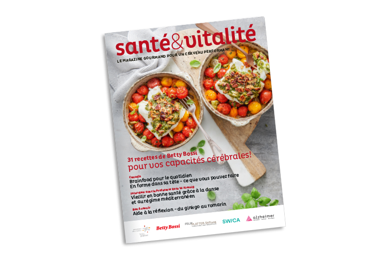 Nouveau magazine «santé & intelligence» avec 31 recettes de Brainfood pour optimiser les performances du cerveau