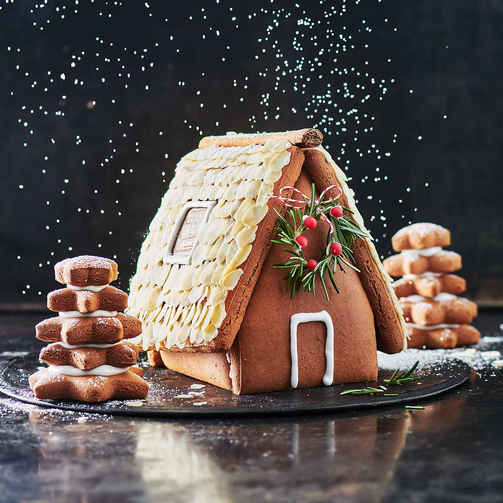 Kit maison pain d´épices de Noël : ingrédients et ustensiles pour
