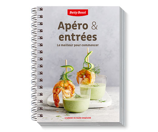 Apéro & entrées, livre de cuisine