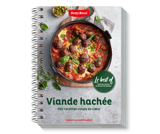 Viande hachée, livre de cuisine