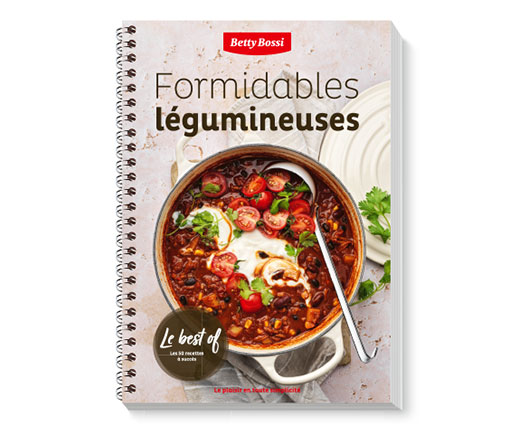 Formidables légumineuses, livre de cuisine