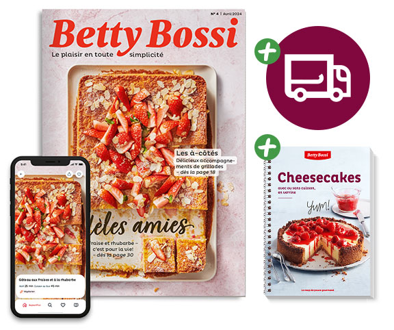 Betty Bossi Plus - Abonnement Annuel | Betty Bossi