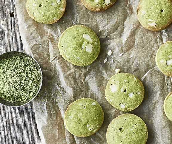 Sablés au matcha