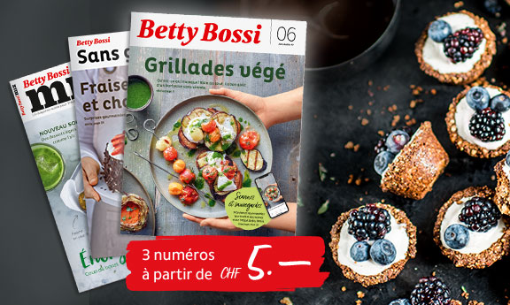 Betty Bossi: Le Portail En Ligne De La Cuisine Gourmande